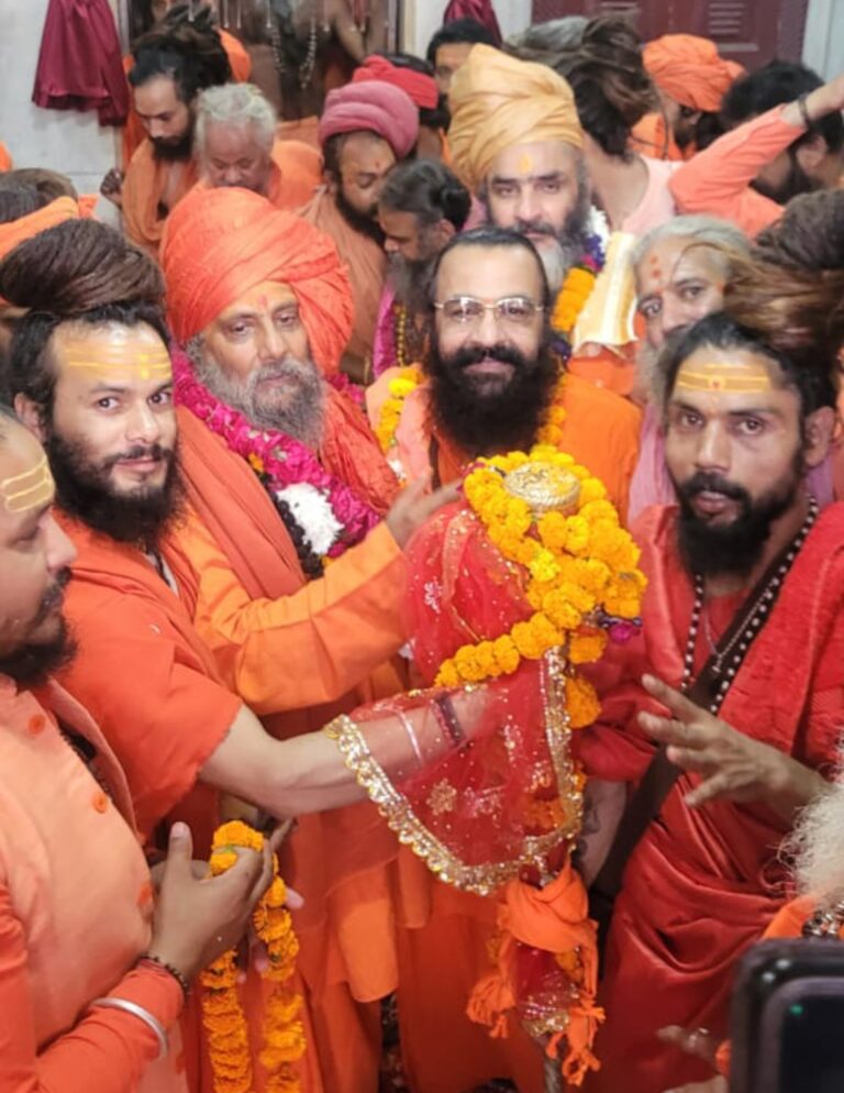 भागवन शिव की ससुराल पहुंची छड़ी यात्रा, हुआ स्वागत